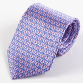 Coastal Charm Lobster Silk Tie 8.5cm